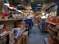 Hornbach store indoor - home lighting fixtures Royalty Free Stock Photo