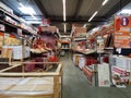 Hornbach store indoor - home products Royalty Free Stock Photo