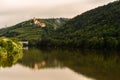 Hornberg Castle in the Neckar Valley in Germany