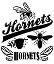 Hornets Team Mascot Royalty Free Stock Photo
