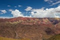 Hornocal, 14 color mountain. Colorful mountains in Jujuy, Argentina