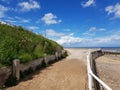 Hornsea beach, East Riding of Yorkshire, UK Royalty Free Stock Photo
