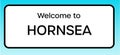 Hornsea Welcome Sign