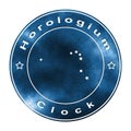 Horologium Star Constellation, Clock Constellation, Pendulum Clock