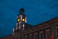 Horology at architecture tower