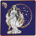 Horoscope. Virgo zodiac sign