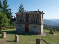 Horreo on Mount San Roque in Viveiro