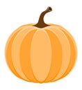 horrible pumpkin halloween stock vector illustration Royalty Free Stock Photo