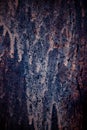 Horror background with grunge texture with black shadows and glow, strange scary dark rusty iron painted mystical mysterious old