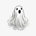 Horror Ghost Illustration Eerie Elegance