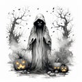 Horror Ghosts Chilling Apparitions Royalty Free Stock Photo