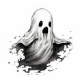 Horror Ghosts Illustration Eerie Vintage Charm