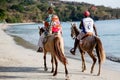 Horse back ride on the beach