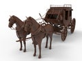 Horse carriage Royalty Free Stock Photo