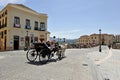 Horse carriage in Ronda, Malaga province, Andalusia, Spain