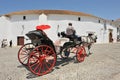 Horse carriage in Ronda, Malaga province, Spain