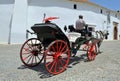 Horse carriage in Ronda, Malaga province, Spain