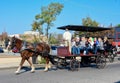 Horse and carriage tour around Charleston, South Carolina.