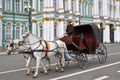 Horse carriage, Winter Palace, St.Petersburg