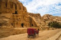 Horse cart and Obelisk Tomb