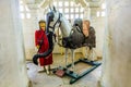 Horse Chetak in the palace Royalty Free Stock Photo