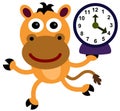 Horse clock