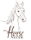 Horse club emblem