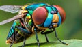 Horse deer fly diptera greenhead Royalty Free Stock Photo