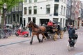 Horse drawn carriage Royalty Free Stock Photo