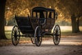 Horse-drawn carriage funeral