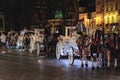 Horse drawn carriage in Krakow, Poland Royalty Free Stock Photo