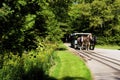 Horse-drawn Carriage on Mackinac   841891 Royalty Free Stock Photo