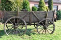 Horse-drawn vehicle old Royalty Free Stock Photo