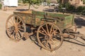 Horse drawn wagon Bluff Fort visitor centre Bluff Utah Royalty Free Stock Photo