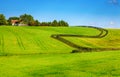 Horse farm fences Royalty Free Stock Photo