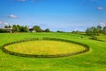 Horse farm fences Royalty Free Stock Photo