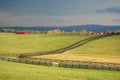 Horse farm in Virginia Royalty Free Stock Photo