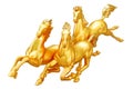 3 horse gold