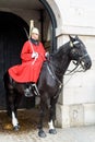 Horse Guards Calvary Soldier London Royalty Free Stock Photo