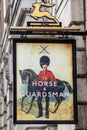 The Horse and Guardsman Pub on Whitehall in London, UK Royalty Free Stock Photo