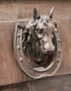 Horse Head Doorknocker.