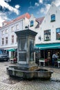 Horse Head Drinking Fountain in Bruges Royalty Free Stock Photo