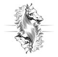 Horse head icon Royalty Free Stock Photo