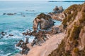 Horse head Rock, rock formation in Bermagui, NSW, Australia.