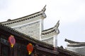 Horse head wall in Phoenix Town, china