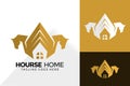 Horse Home Logo Design, Brand Identity Logos Designs Vector Illustration Template