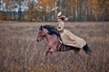 Horse-hunting with ladies in riding habit