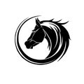 Horse icon. Horse logo. Logotype. Vector illustration