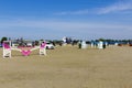 Equitation course at an equitation contest