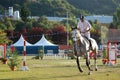 Horse Jump Show Championship Asturias Royalty Free Stock Photo